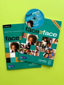 Face2face Intermediate учебник рабочая тетрадь диск