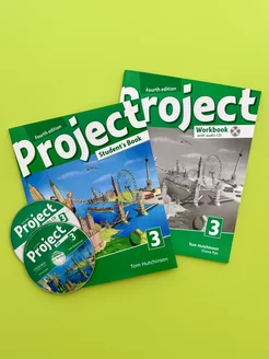 Project 3 (4th ed). Student's book + Workbook + CD DVD