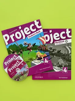 Project 4 (4th ed). Student's book + Workbook + CD DVD