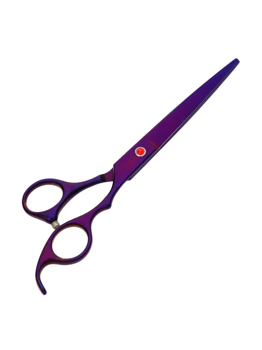 PetGrOOm набор ножниц для стрижки собак 4в1, набор для груминга, фиолетовый, фото 2