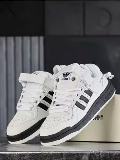 Кроссовки спортивные осенние Adidas Forum low adidas 251984526 купить за 2 558 ₽ в интернет-магазине Wildberries