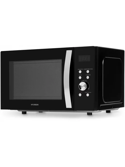 HYUNDAI Микроволновая Печь HYM-D2078 23л. 800Вт черный, 23 л, 800 Вт, фото 7