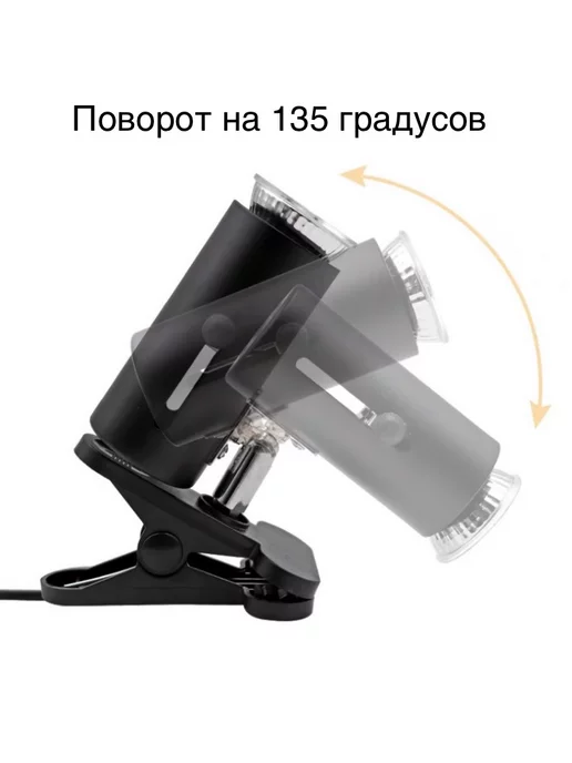 Takifugu Светильник для рептилий + лампа UVB 3.0, желтый, фото 2