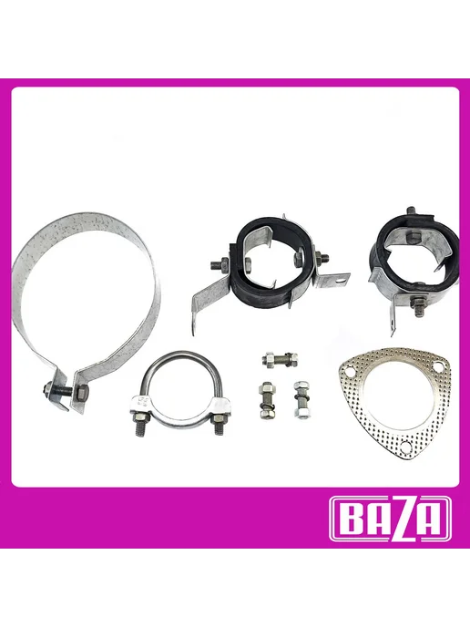 METALPART Комплект резонатора УАЗ 452 дв 4091, 4213 инжектор, вариант