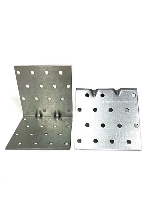 FIXER Уголок усиленный крепежный 50х50х35 оцинкованный, 80x80x80, фото 3