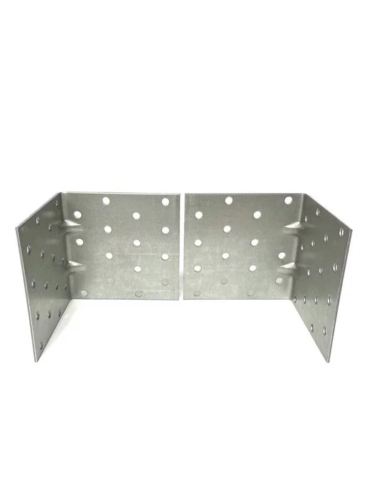 FIXER Уголок усиленный крепежный 50х50х35 оцинкованный, 80x80x80, фото 4