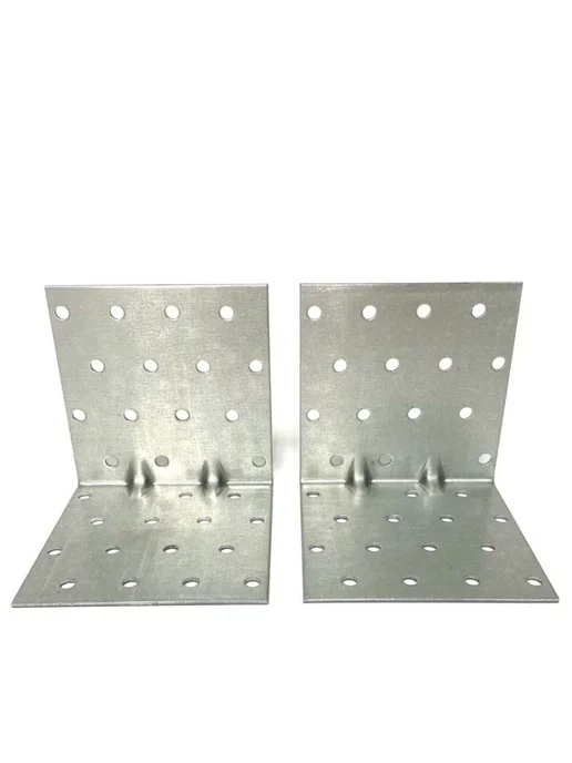 FIXER Уголок усиленный крепежный 50х50х35 оцинкованный, 80x80x80, фото 5