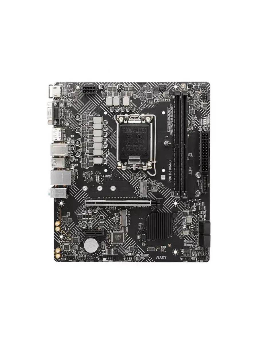 MSI Материнская плата PRO H610M-G DDR5 mATX, LGA 1700
