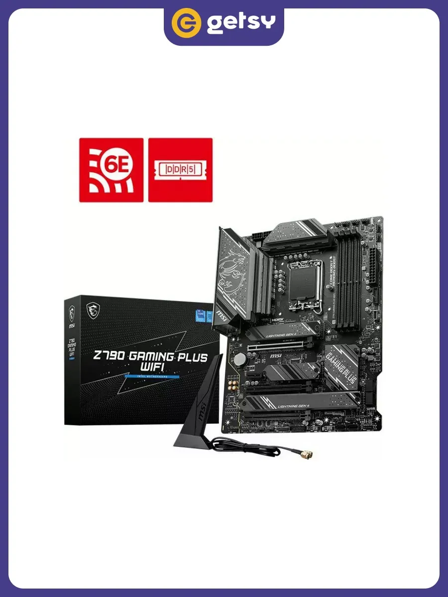 Материнская плата Z790 GAMING PLUS WIFI ATX, LGA 1700 DDR5 MSI 252196398 купить в интернет‑магазине Wildberries