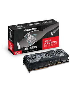 Видеокарта Hellhound RX 7900 XT 20G-L/OC 20 GB PowerColor 252254005 купить за 98 963 ₽ в интернет-магазине Wildberries