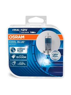 Галогеновые лампы H4 Cool Blue Boost 62193CBB-HCB Набор 2шт. OSRAM 252262025 купить за 1 184 ₽ в интернет-магазине Wildberries