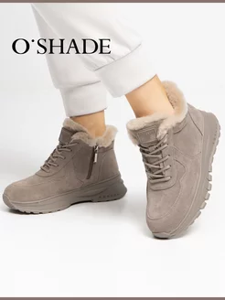 Кроссовки женские зимние с мехом O`SHADE 252308929 купить за 4 423 ₽ в интернет-магазине Wildberries