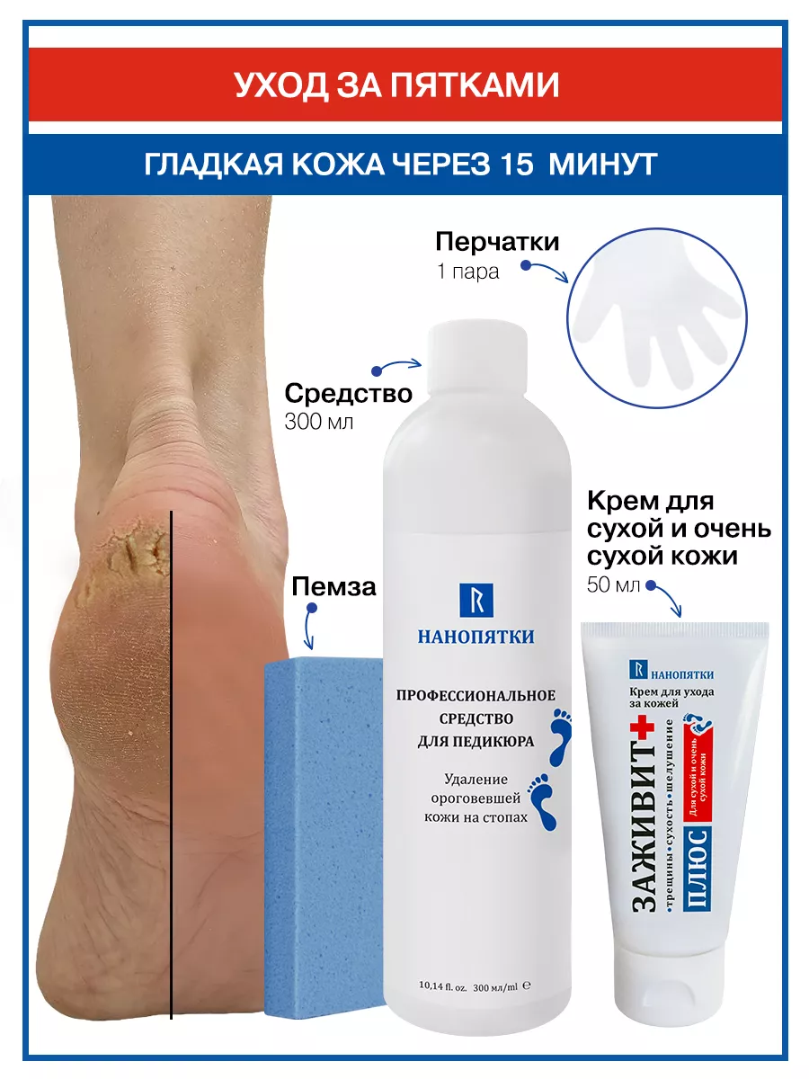 Уход за пятками