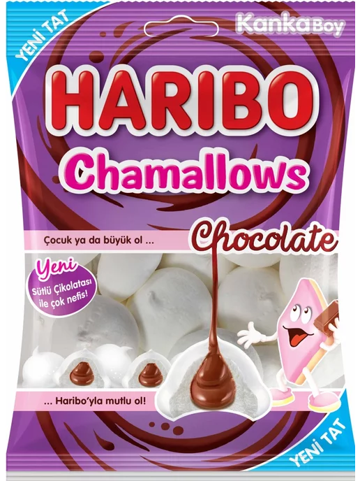 Haribo Маршмеллоу Chocolate 62 гр 6 шт, 62 г, 3 шт, фото 2
