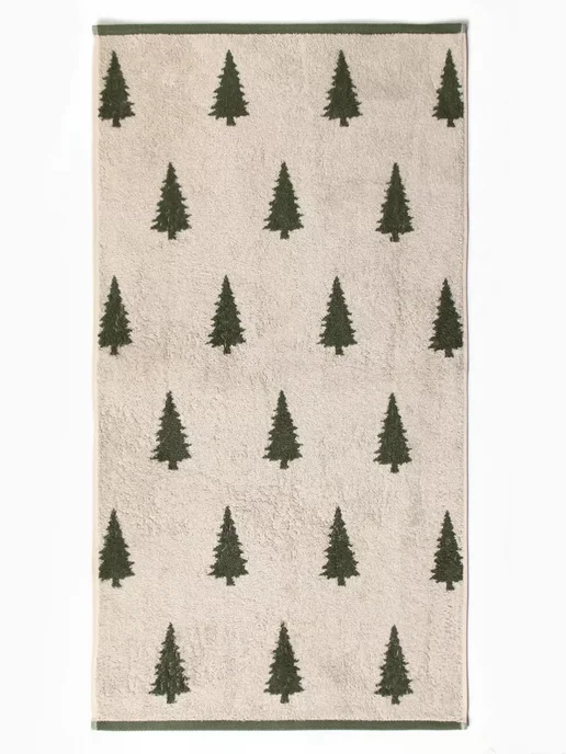 Этель Полотенце махровое 50х90 см новогоднее, 70x130, фото 8