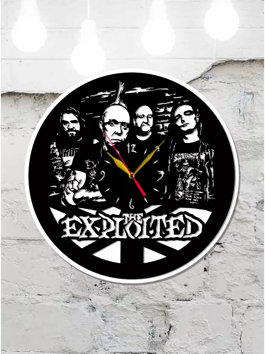 Настенные часы Exploited, Эксплойтед, Уотти Бьюкэн — фото 4