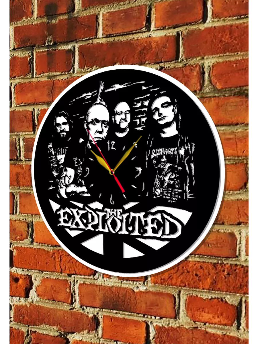 Настенные часы Exploited, Эксплойтед, Уотти Бьюкэн — фото 5