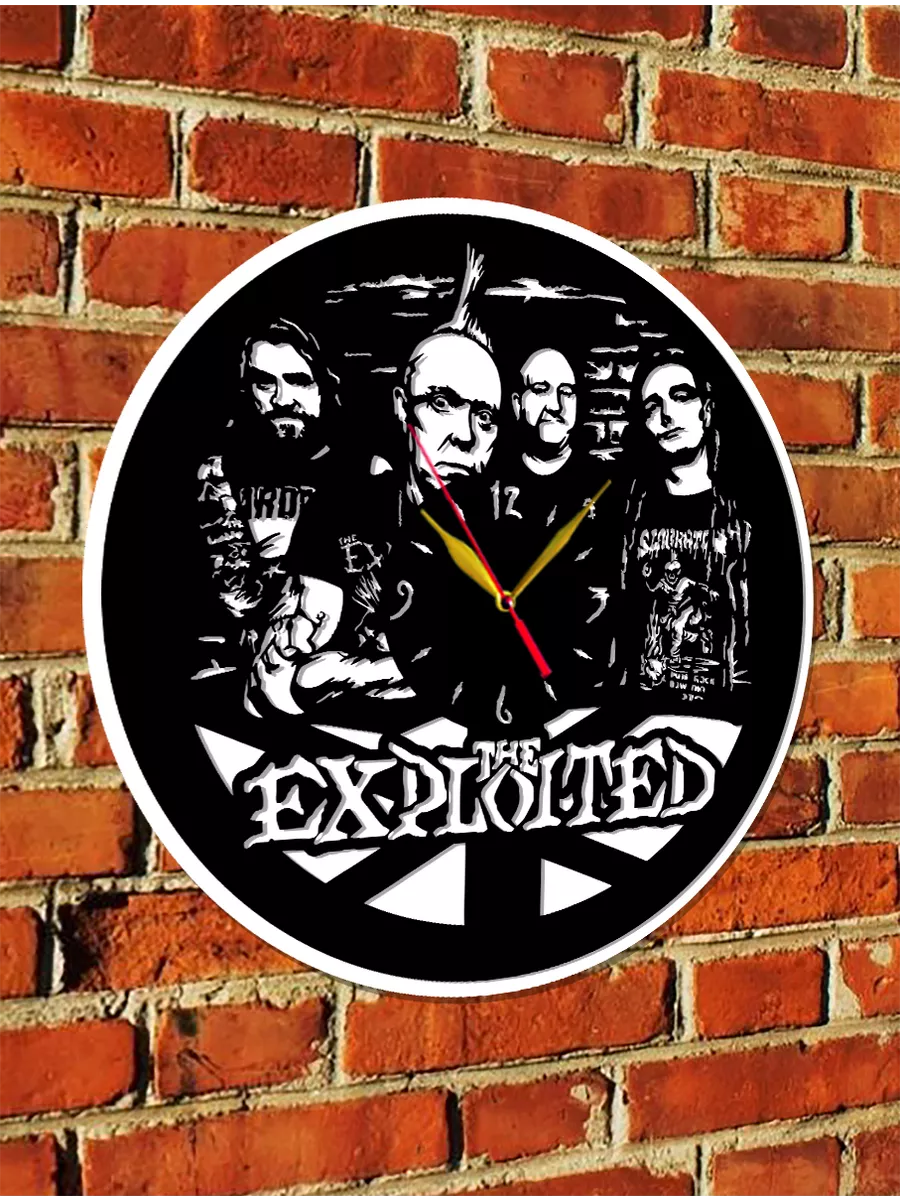 Настенные часы Exploited, Эксплойтед, Уотти Бьюкэн — фото 6