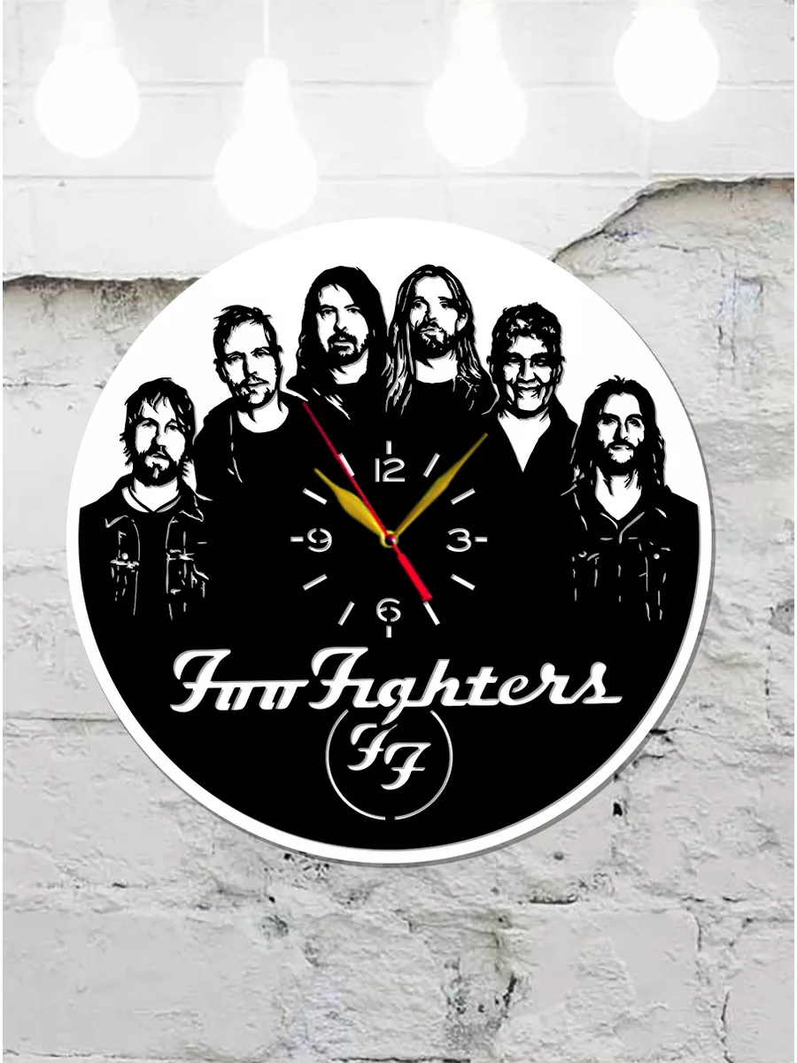 Настенные часы Foo Fighters, Фу Файтерс, Дэйв Грол — фото 4