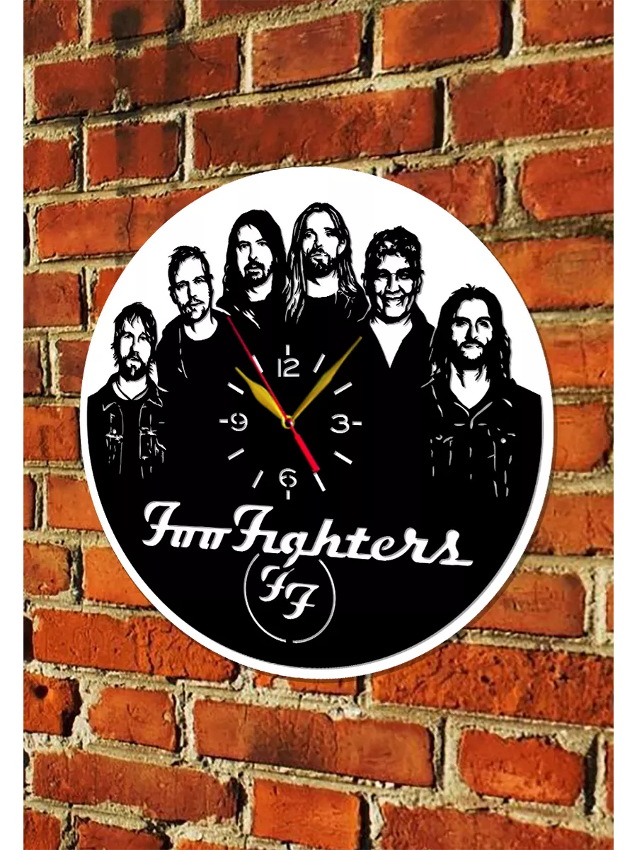 Настенные часы Foo Fighters, Фу Файтерс, Дэйв Грол — фото 5
