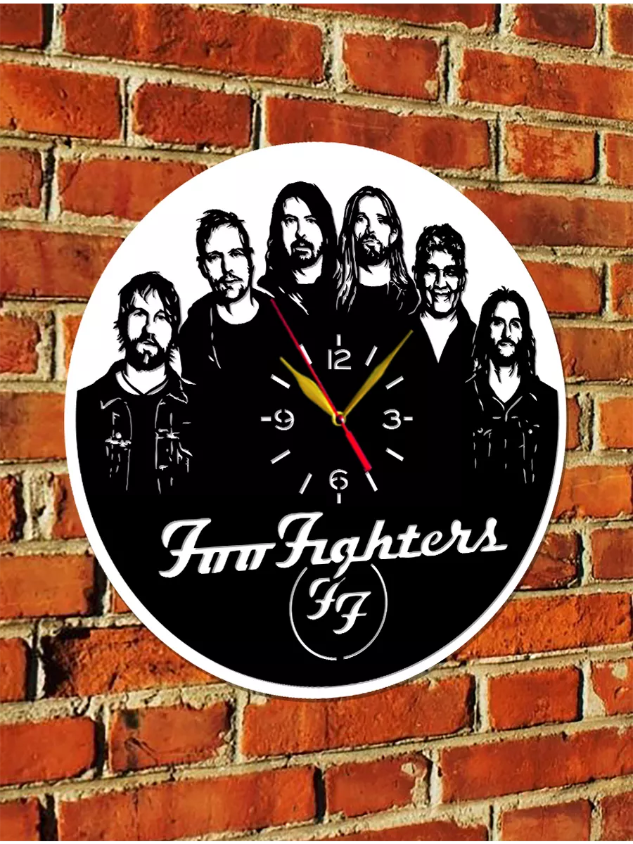 Настенные часы Foo Fighters, Фу Файтерс, Дэйв Грол — фото 6