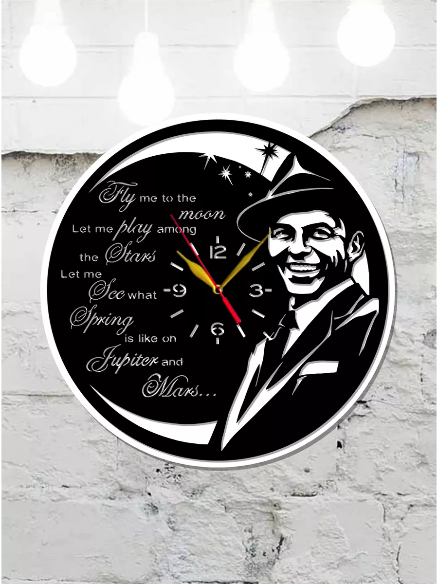 Настенные часы Frank Sinatra, Фрэнк Синатра — фото 5