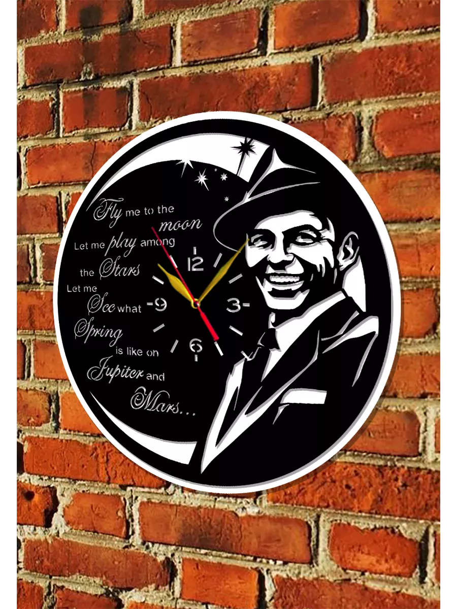 Настенные часы Frank Sinatra, Фрэнк Синатра — фото 6