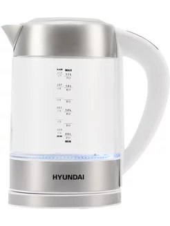 Чайник HYK-S5807 1.7л. 2200Вт белый HYUNDAI 252575860 купить за 2 566 ₽ в интернет-магазине Wildberries