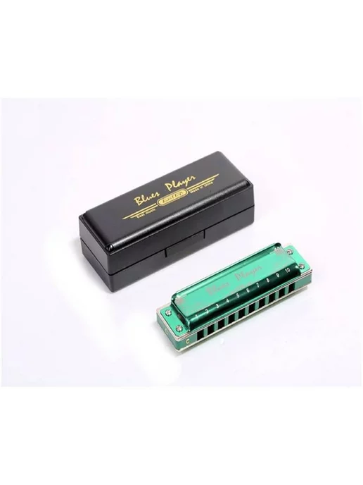 EASTTOP Губная гармоника диатоническая PR020 2.0 Bb, черный, фото 2