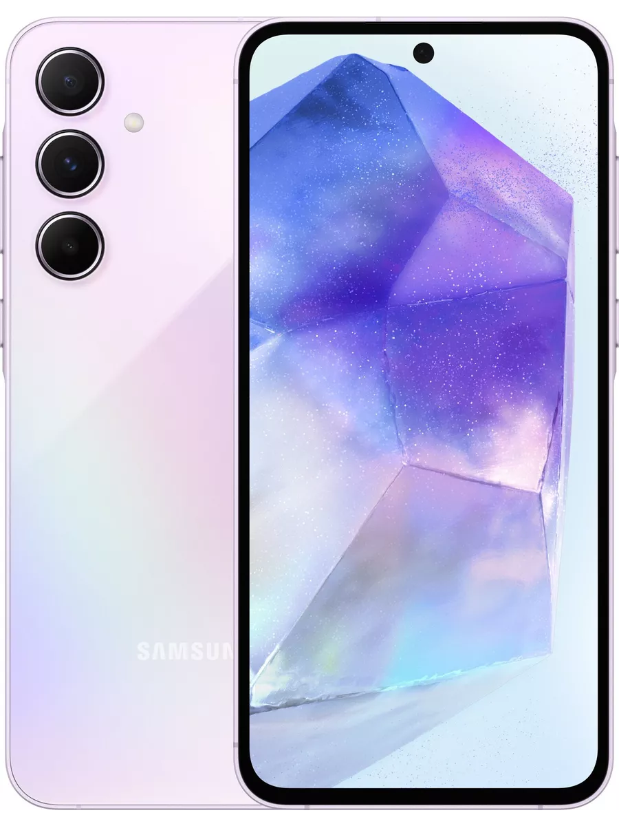 Samsung Смартфон Galaxy A55 8 256 ГБ фиолетовый