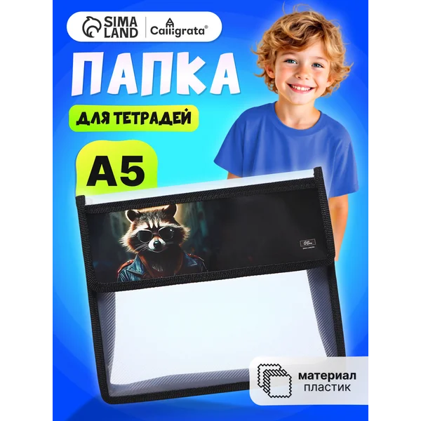 Папка сумка школьная для труда и тетрадей А5