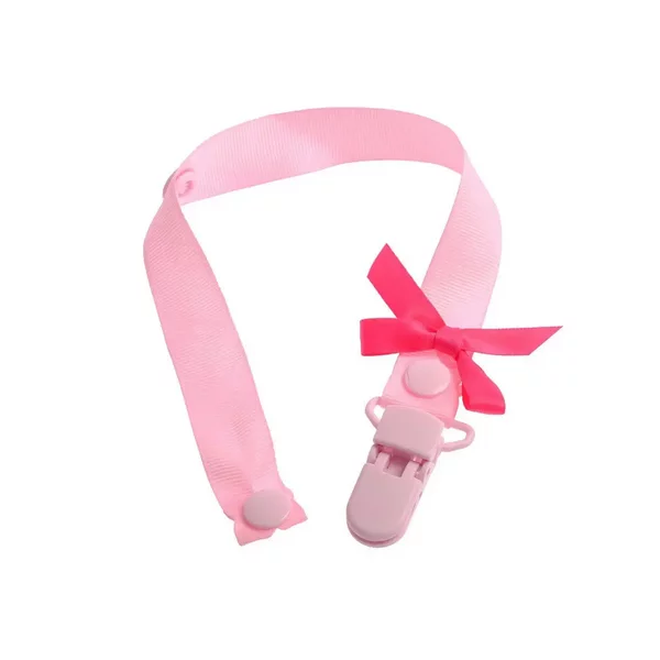 Держатель для соски-пустышки на ленте с прищепкой "Маленькая