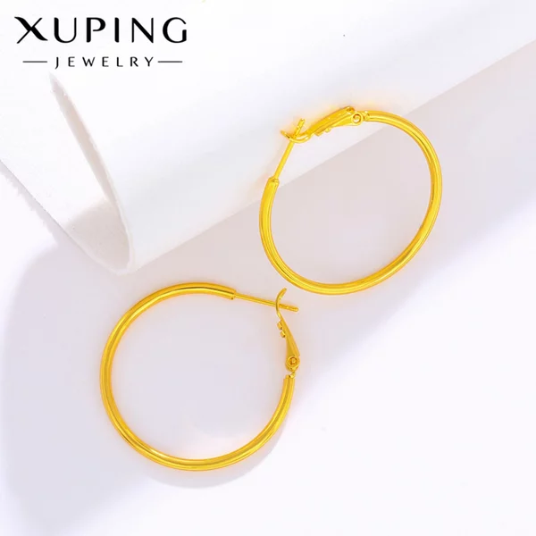 Серьги-кольца классика d=55 см