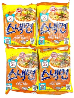 Лапша быстрого приготовления овядина4шт* 120г Snack Ramen