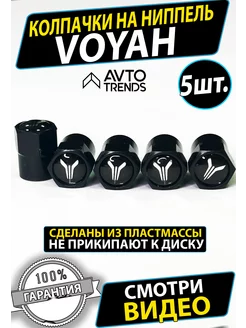 Колпачки на ниппель диски VOYAH Воях