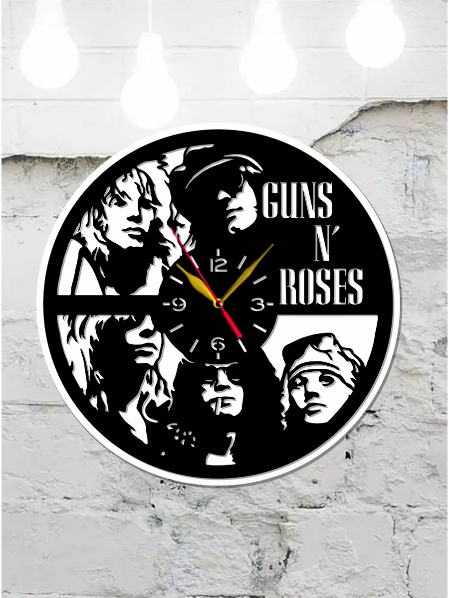 Настенные часы Guns N' Roses, Ганс энд Роузес, Трейси Ганз — фото 4