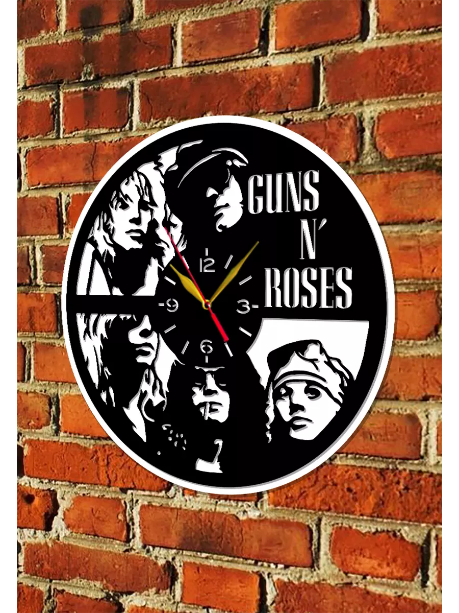 Настенные часы Guns N' Roses, Ганс энд Роузес, Трейси Ганз — фото 5