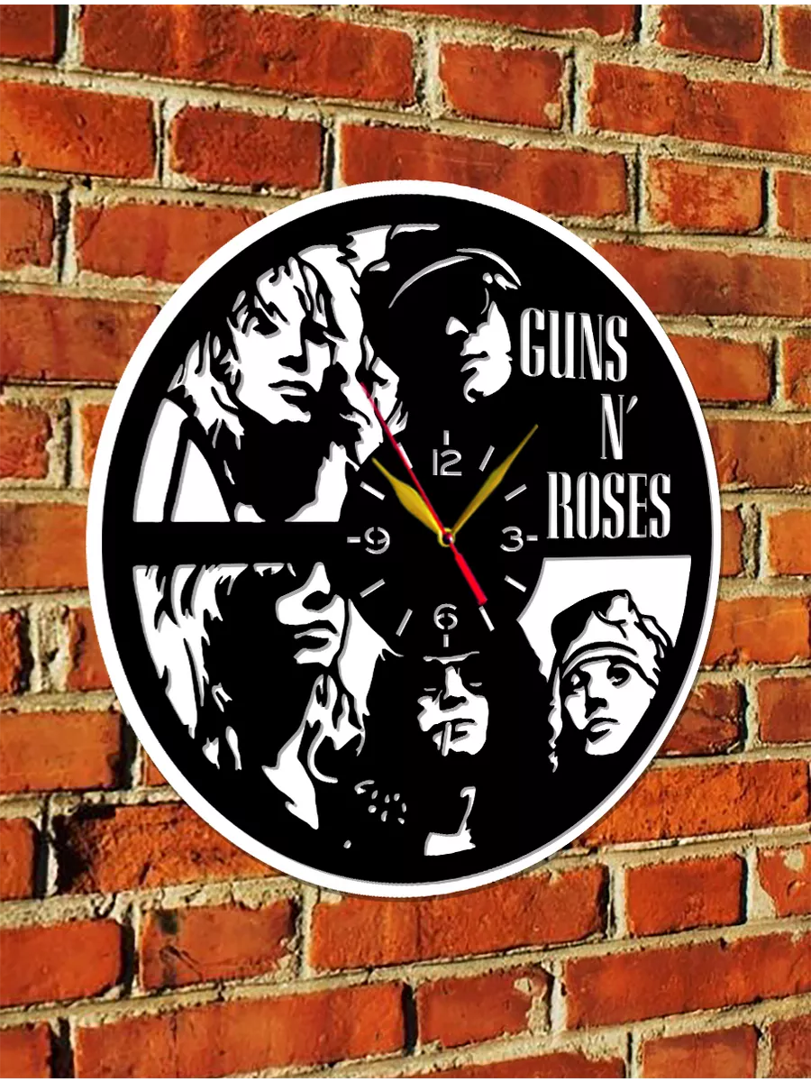 Настенные часы Guns N' Roses, Ганс энд Роузес, Трейси Ганз — фото 6