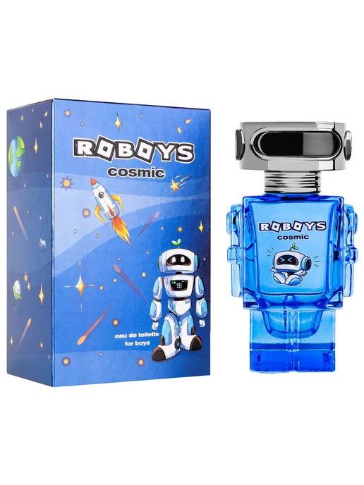 XXI CENTURY Туалетная вода для мальчиков цитрусовая Roboys Cosmic 50мл, 50 мл, фото 4
