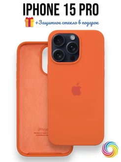 Чехол на iPhone 15 Pro, серия silicon case