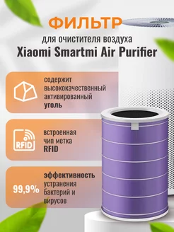 HEPA фильтр PRO для Smartmi Air Purifier антибактериальный