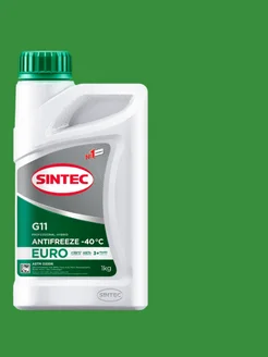 Антифриз Sintec EURO G11 зеленый 1кг