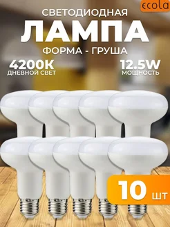 Светодиодная лампа 12 5W цоколь E27 4200K Ecola 10шт 252977935 купить за 986 ₽ в интернет-магазине Wildberries