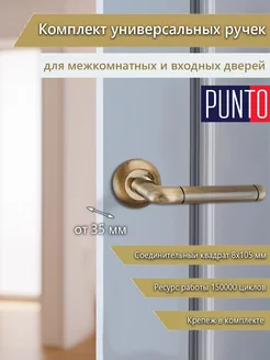 Ручки для межкомнатных дверей Punto Rex