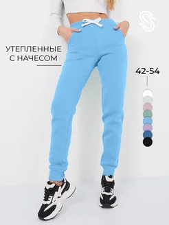 Брюки спортивные утепленные с начесом осенние STELLIO 253021520 купить за 2 468 ₽ в интернет-магазине Wildberries