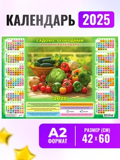 Настенный листовой календарь на 2025 год А2 42х60см НАДО БРАТЬ ! 253099144 купить за 161 ₽ в интернет-магазине Wildberries