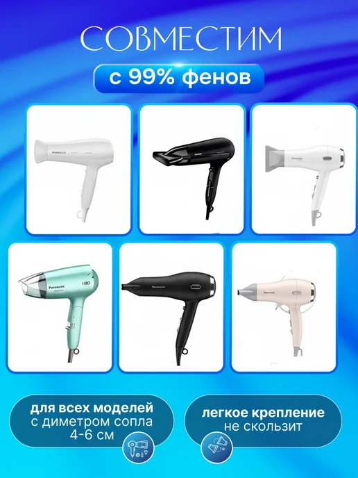 Mighet Диффузор для фена универсальный, вариант, фото 5