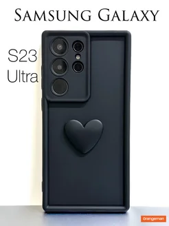 Чехол на Samsung Galaxy S23 Ultra с принтом Сердечко