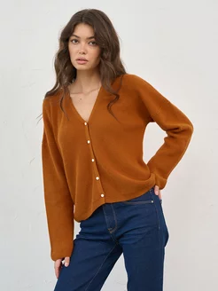 Кардиган длинный на пуговицах APERO knit&home 253188840 купить за 5 023 ₽ в интернет-магазине Wildberries