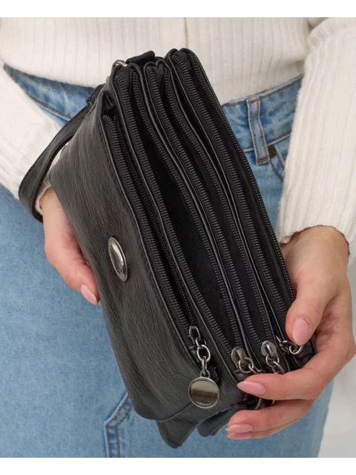 Lady-Bags Сумка клатч через плечо, вариант, фото 8